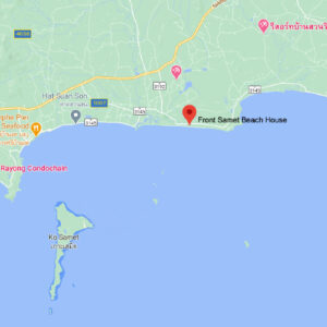 Front Samet Beach House | Google Maps Location Image | MOBILE Version