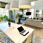 Front Samet Beach House | Slider | Dining Room in the Villa